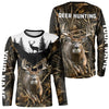 Maxcorners Deer Buck Custom Name 3D All Over Printed Shirts, Deer Hunting Shirt, Hunting Season