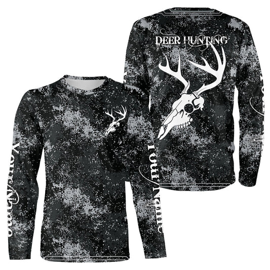 Maxcorners Deer Hunting Deer Skull Antlers Hunter Vintage Grunge Hunting Gift, Gift For Hunter  LM1508