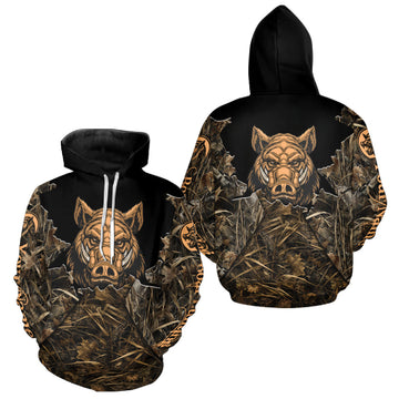 Maxcorners Best Wild Boar Hunting Camouflage Hunting Clothes, Boar Hunting Outfit, Hunting Gifts LM2509