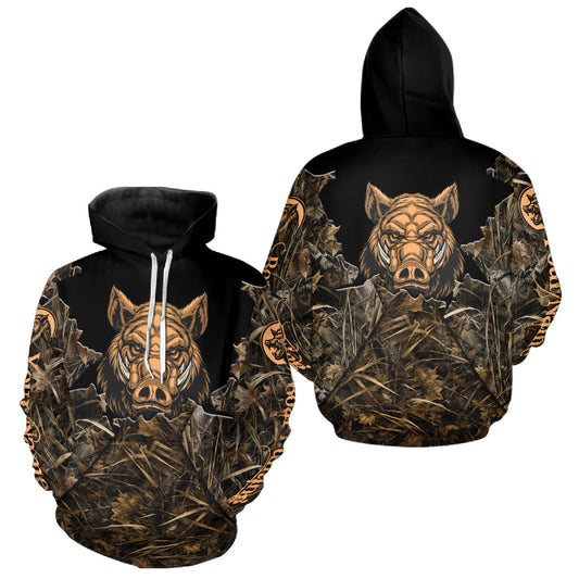 Maxcorners Best Wild Boar Hunting Camouflage Hunting Clothes, Boar Hunting Outfit, Hunting Gifts LM2509