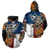 Maxcorners Deer Hunting Orange Camouflage Shirts with TX Flag, Personalized Hunting Shirt, Hunting Gifts LM0409