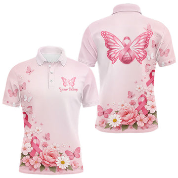 Maxcorners Mens Golf Polo Shirt Argyle Pattern Golf Shirts For Mens Green Argyle And White Golf Ball Gifts