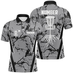 Maxcorners Camo Pattern Mens Golf Polo Shirts, Custom Camo Golf Shirt Disc Golf Shirts For Mens, Golf Gifts MT0510