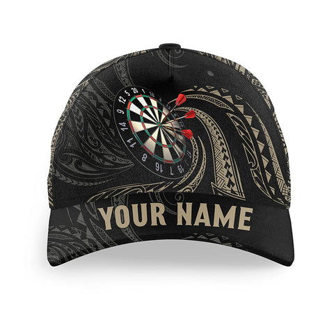 Maxcorners Darts Roll Tribal Personalized Name 3D Cap