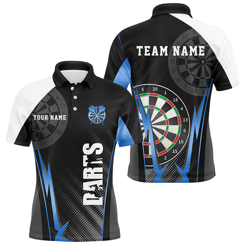 MaxCorners Darts Multi-Color Darts Tournament Sport Customized Name 3D Polo Shirt For Men