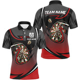 MaxCorners Dart Jerseys Attire Customized Name, Team Name 3D Polo Shirt Unisex