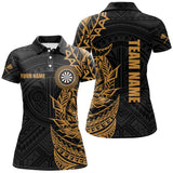 Maxcorners Gold Tribal Darts Jersey Customized Name, Team Name 3D Shirt Unisex