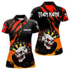Maxcorners Funny Skull Dart Shirts For Men Custom Dart Team Jersey, Best Darts Outfit LM1625