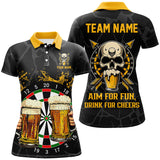 Maxcorners Funny Darts And Beer Aim For Fun Drink For Cheer Darts Jersey Customized Name, Team Anme 3D Shirt