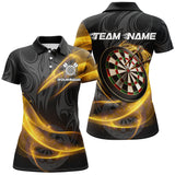 Maxcorners Yellow Twinkle Light Darts Jersey Customized Name, Team Name 3D Shirt