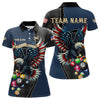 Maxcorners Shot In Hand Pride In Heart Custom Eagle Us Flag Blue Men'S Billiard Shirts, Billiard Team Jersey