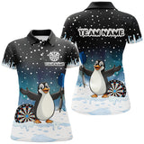 Maxcorners Funny Snow Winter Darts Jersey Customized Name, Team Name 3D Shirt
