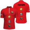 Maxcorners Billiard 8 Ball 9 Ball 10 Ball Mutilcolor OptionsCustomized Name, Team Name 3D Shirt
