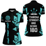 Maxcorners Darts Throw Straight And Score 180 Funny Dart Shirts For Women Custom Dart Saying Shirts Dart Jerseys