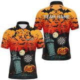 Maxcorners Halloween Spook Night Darts Jersey Customized Name, Team Anme 3D Shirt