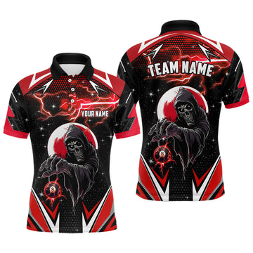 Maxcorners Grim Reaper Red Billiard Jerseys