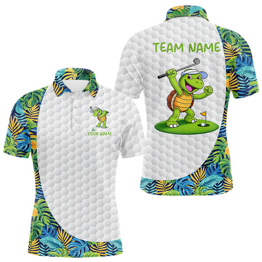 Maxcorners Mens Golf Polo Shirts Pink Tie Dye Pattern Custom White Golf Ball Golf Top Shirt For Ladies