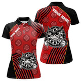 Maxcorners White And Black Dartboards Funny Dart Shirts For Men, Custom Dart Jerseys LM233