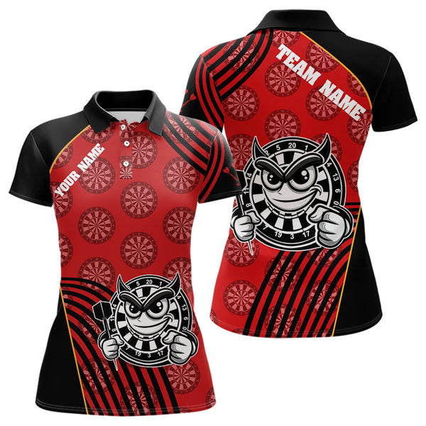 Maxcorners White And Black Dartboards Funny Dart Shirts For Men, Custom Dart Jerseys LM233
