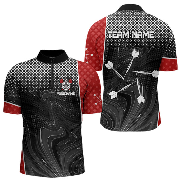 Maxcorners White Dart Arrow Custom Hexagon Dart Shirts For Men, Dart Team Jerseys