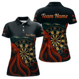 Maxcorners Scarlet Octopus Dart Team Shirt For Men Players – Unique Custom With Player Name LM1625