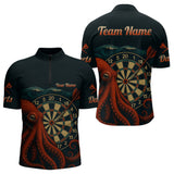 Maxcorners Scarlet Octopus Dart Team Shirt For Men Players – Unique Custom With Player Name LM1625
