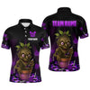 Maxcorners Plant Mage With Purple Darts Men's Funny Darts Shirt - Custom Name For Players LM2206