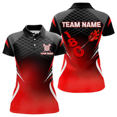 Maxcorners Flaming Dart Arrow In 180 Score Men's Darts Shirt - Custom Name For Dart Players MT1006