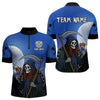 Maxcorners The Reaper Darts Gothic Style Men's Darts Team Shirt - Custom Name For Players LM2206