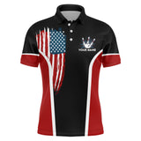 Maxcorners American Bowling Fire Customized Name And Team Name 3D Shirt