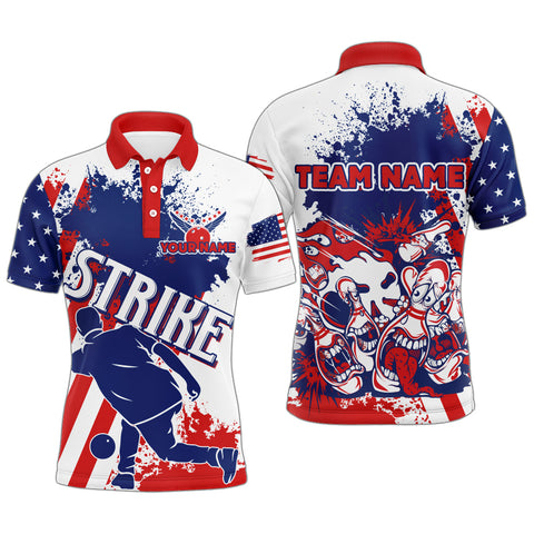 Maxcorners Strike Bowling Player Customized Name And Team Name 3D Shirt