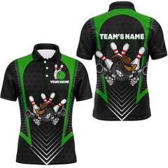 Maxcorners Funny Bowling Cowboy Multicolor Option Customized Name 3D Shirt