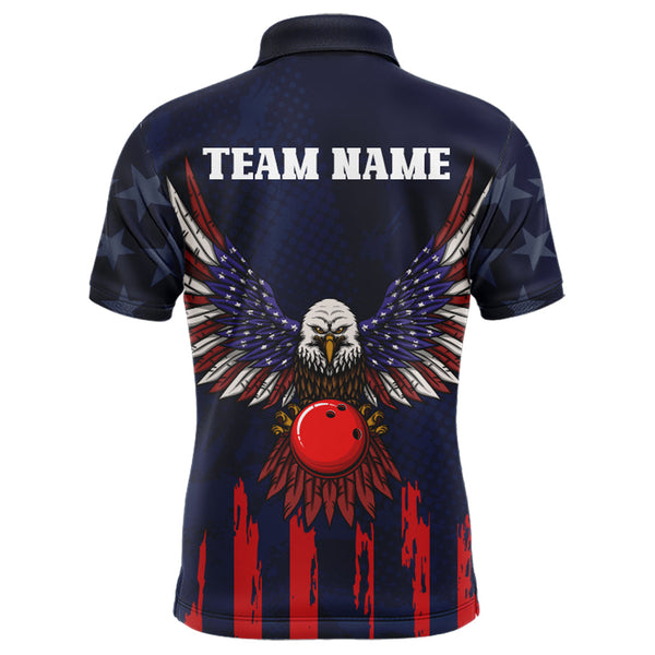 Maxcorners Eagle Bowling Customized Name And Team Name 3D Shirt