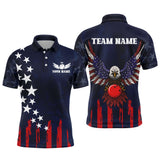 Maxcorners Eagle Bowling Customized Name And Team Name 3D Shirt