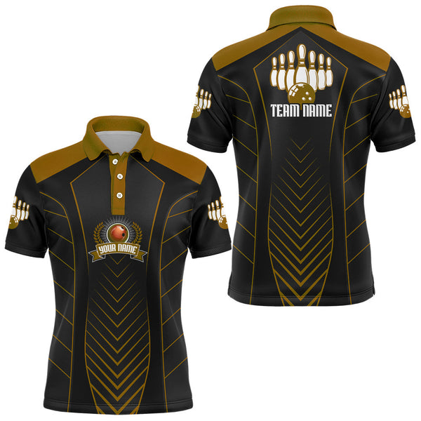Maxcorners Vintage Bowling Team Multicolor Option Customized Name 3D Shirt