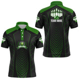 Maxcorners Vintage Bowling Team Multicolor Option Customized Name 3D Shirt