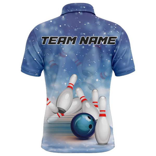 Maxcorners Christmas Bowling Customized Name And Team Name 3D Shirt