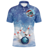 Maxcorners Christmas Bowling Customized Name And Team Name 3D Shirt