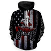 Maxcorners USA Flag Quad Bike Hoodie For Adult ATV Motocross Hooded Jersey Patriotic Off-Road Extreme PDT909 MT2809
