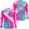Maxcorners Motocross Jersey Pink Custom Dirt Bike Shirt For Kid Men Women Off-road Racing Shirt MT2709