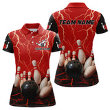 Maxcorners Custom Eagle Blue Bowling Shirt for Men Women Team Eagle Bowling Jersey Shirts
