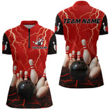 Maxcorners Custom Eagle Blue Bowling Shirt for Men Women Team Eagle Bowling Jersey Shirts