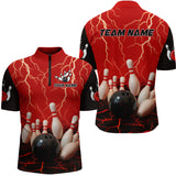 Maxcorners Custom Eagle Blue Bowling Shirt for Men Women Team Eagle Bowling Jersey Shirts