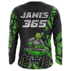 Maxcorners ATV Motocross Racing Jersey Upf30+ Quad Bike Jersey Men Kid Women ATV Riding Shirt MT2809