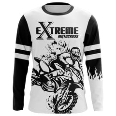 Maxcorners Motocross Racing Jersey Upf30+ Youth Dirt Bike Shirt Motorcycle Off-Road Men Kid Women XM175 MT2809