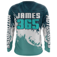 Maxcorners Motocross Racing Jersey Upf30+ Kid Men Women Dirt Bike Shirt Off-Road Riding Jersey XM255 MT2809