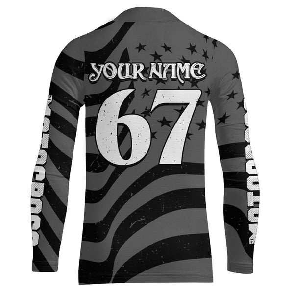 Maxcorners ATV Motocross Racing Jersey Upf30+ Custom ATV Quad Bike Jersey Men Kid Women Riding MT2809