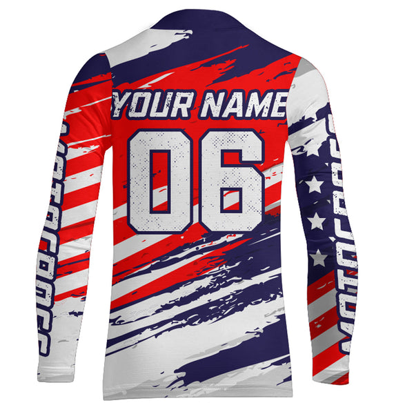 Maxcorners ATV Quad Bike Jersey Kid Men Women Upf30+ ATV Quad Shirt ATV Motocross Off-road MT2809