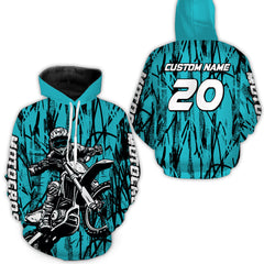 Maxcorners Motocross Riding Hoodie Jersey for Men Women Biker Motorcycle Dirt Bike Hoodie LM2809