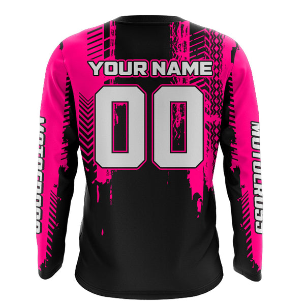 Maxcorners Motocross Racing Jersey Women Kid Upf30+ Dirt Bike Riding Shirt Off-Road Motorcycle MT2709